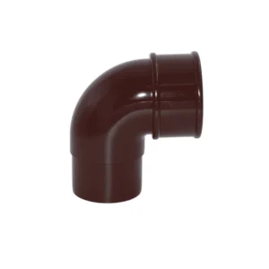 Round 92.5° Offset Bend-Brown