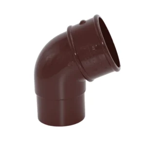 Round 112.5° Offset Bend-Brown