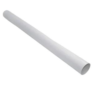 2.75m Round Down Pipe-White