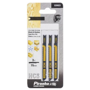 X20023 Wood Jigsaw Blade 92mm Pack of 3