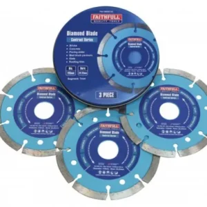 Diamond Blade Set of 3 - Mixed 115mm