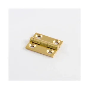 Butt Hinge Brass Finish 25mm (1in) Pack of 2