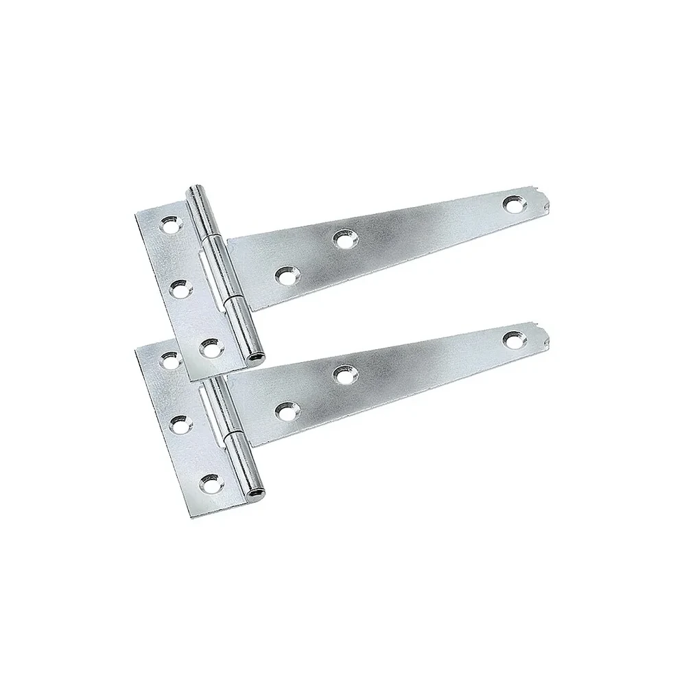 Tee Hinge 2 Zinc Plated 252mm (10in) Pack of