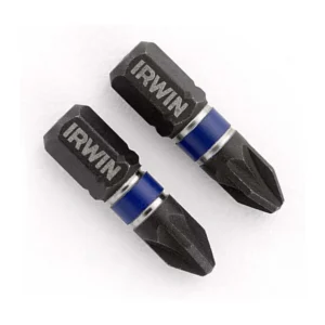Impact Screwdriver Bits Pozi PZ2 25mm (Pack 2)