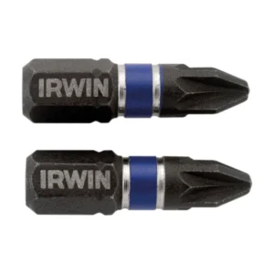 Impact Screwdriver Bits Pozi PZ2 25mm (Pack 10)