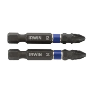 Impact Screwdriver Bits Pozi PZ2 50mm (Pack 2)
