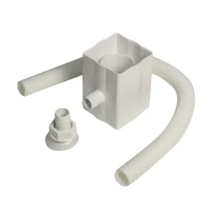 Floplast White Rain Water Diverter