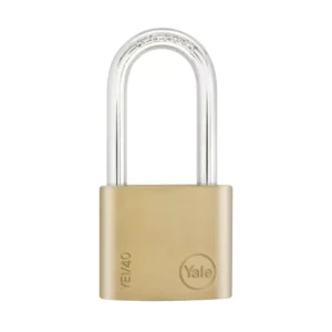 YE1 Brass Padlock Long Shackle 40mm