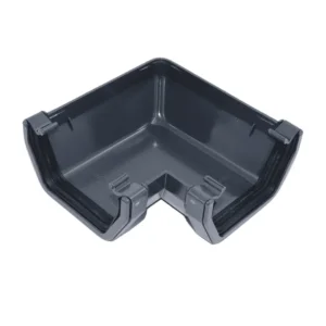 90° Square Gutter Angle-Anthracite