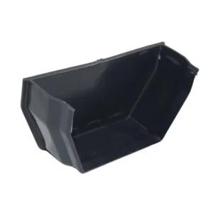 Square Internal Stopend-Anthracite