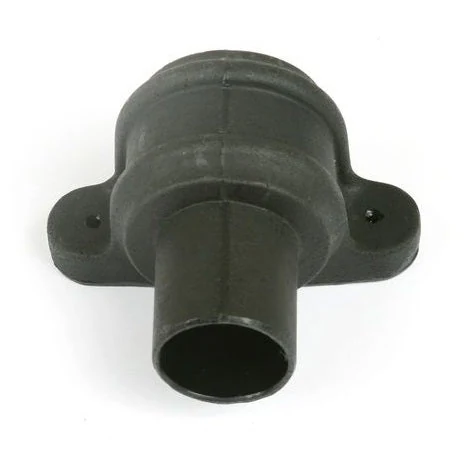 Ci Round Pipe Coupler with Lugs Black