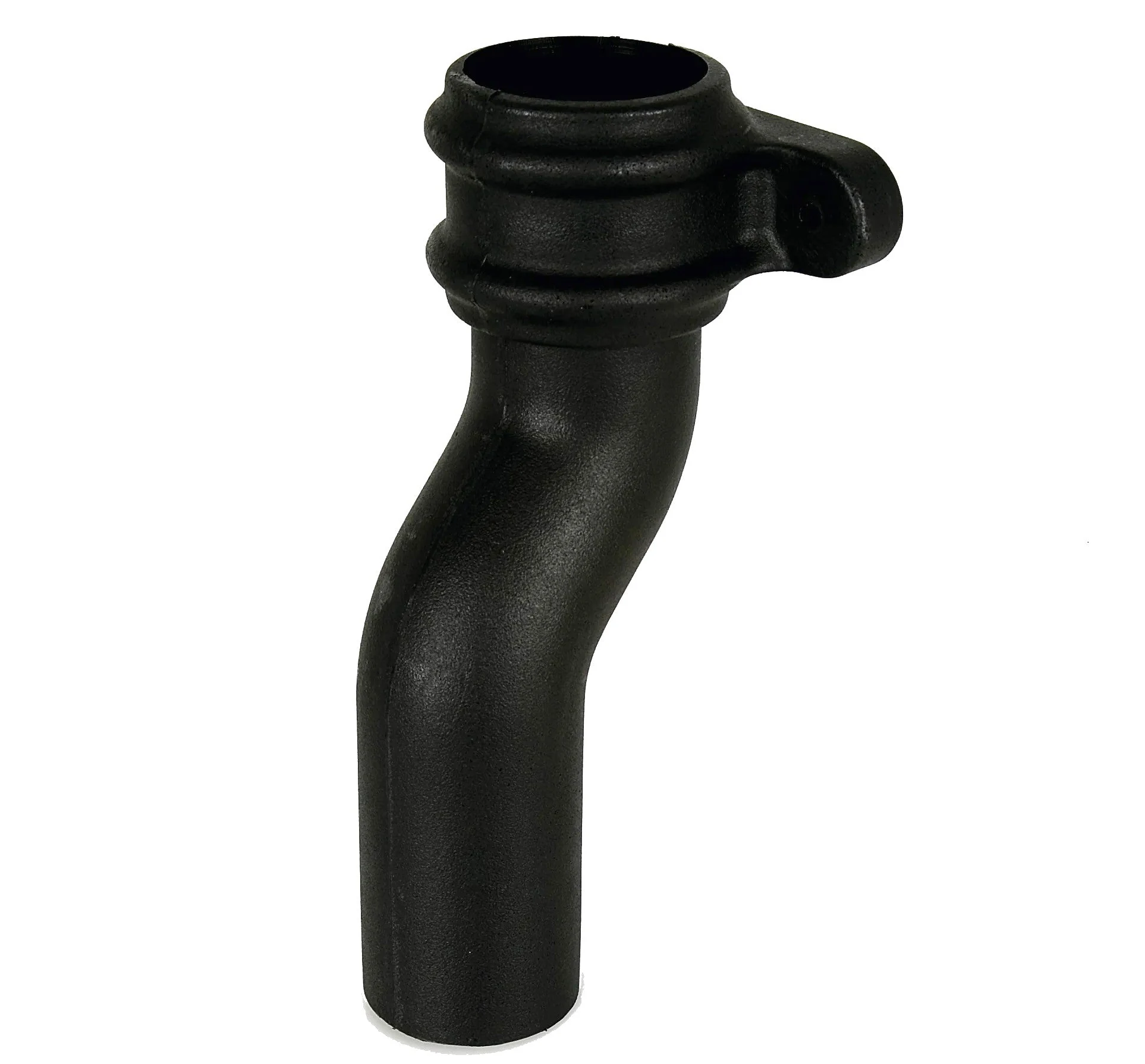 Ci Round 50mm Plinth Offset with Lugs Black