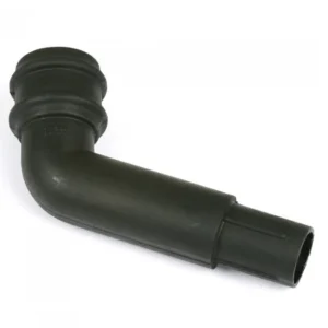Ci Round 112.5° Spigot Offset Bend Black