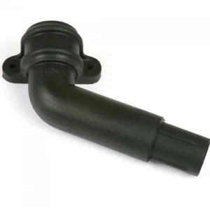 Ci Round 112.5° Spigot with Lugs R/H Black