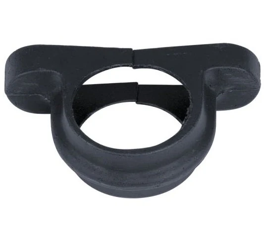 Ci Round Downpipe Clip Black