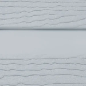 Deeplas- 300mm Embossed Double Shiplap 6m Pearl Gr