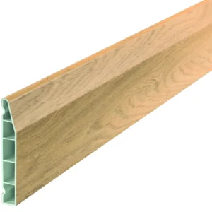 Deeplas- 100mm Chamfered Skirting 5m English Oak