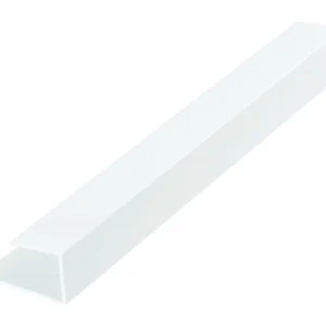 Deeplas- Edge Trim for Embossed Clad 6m Cream