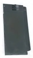 Envirotile- Slate Half Tile - Anthracite Grey