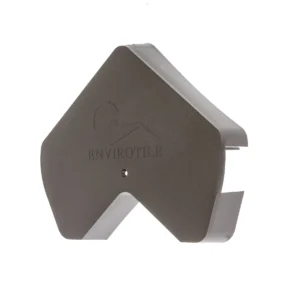 Envirotile- Standard Gable End Cap - Dark Brown