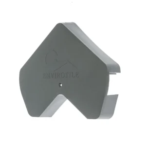 Envirotile- Standard Gable End Cap - Slate Grey