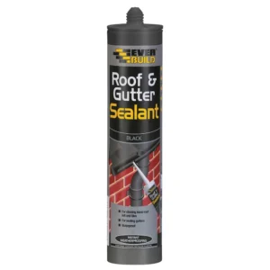 Everbuild- Black Roof & Gutter 295ml