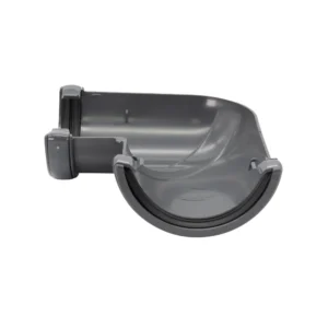 Anth Grey H/Round 90° Gutter Angle Floplast