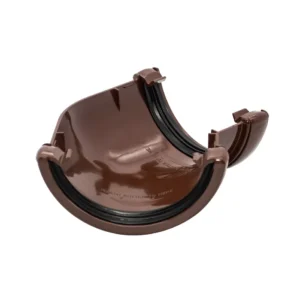 Brown H/Round 135° Gutter Angle Floplast