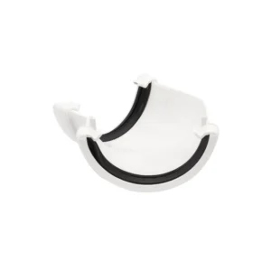 White H/Round 135° Gutter Angle Floplast