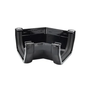 Black Square 135° Gutter Angle Floplast