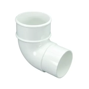 White H/Round 92.5° Offset Bend Floplast
