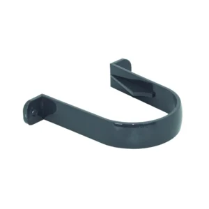Anth Grey H/Round Pipe Clip Floplast