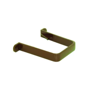 Brown Square Pipe Clip Floplast