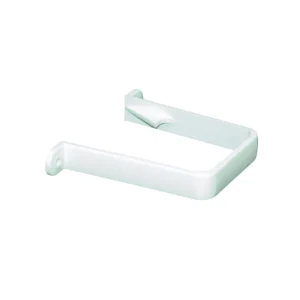 White Square Pipe Clip Floplast