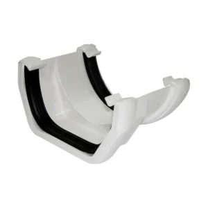 White Sq/Round Gutter Adaptor Floplast