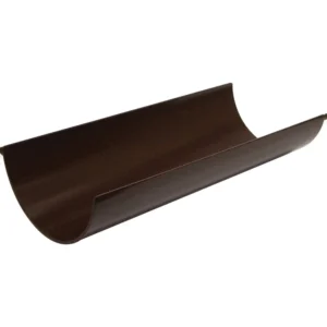 Brown H/Round 4M Gutter Floplast