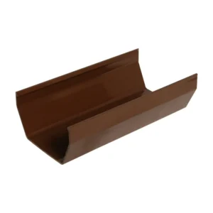 Brown Square 4M Gutter Floplast