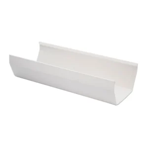 White Square 4M Gutter Floplast