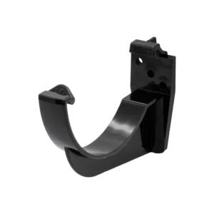 Black H/Round Fascia Bracket Floplast