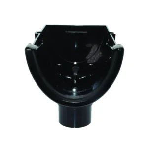 Black D/Flow Stopend Outlet Floplast