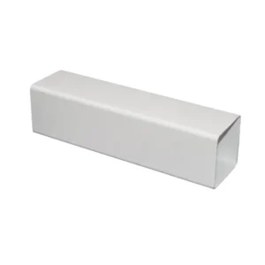 White 2.75M Square Downpipe Floplast