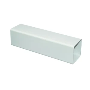 White 5.5M Square Downpipe Floplast