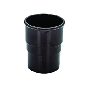 Black H/Round Pipe Socket Floplast