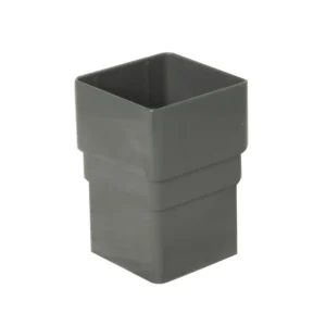 Anth Grey Square Pipe Socket Floplast