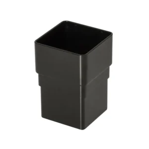 Black Square Pipe Socket Floplast
