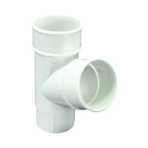 White H/Round Y Branch Floplast
