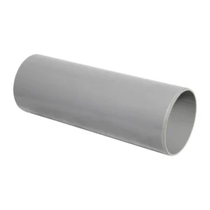 Soil- 3m Plain Ended Pipe-Grey