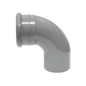 Soil- 92.5° Single Socket Bend-Grey