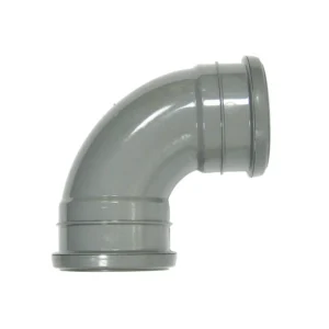 Soil- 92.5° Double Socket Bend- Grey