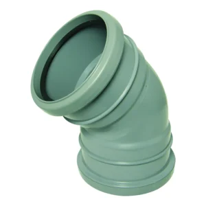 Soil- 135° Double Socket Bend-Grey